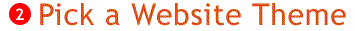 Pick a Website Theme